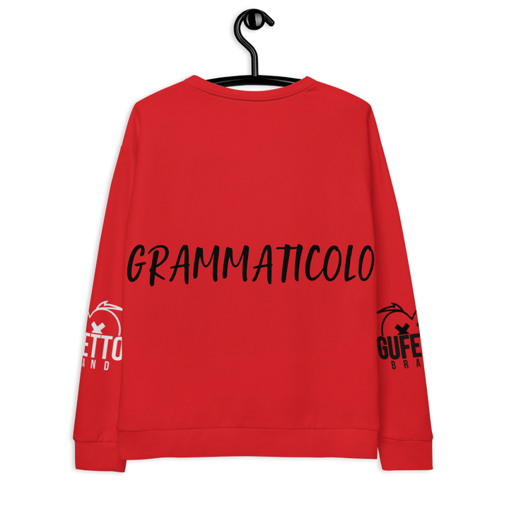 Felpa unisex Uomo/Donna GRAMMATICOLO - Gufetto Brand 