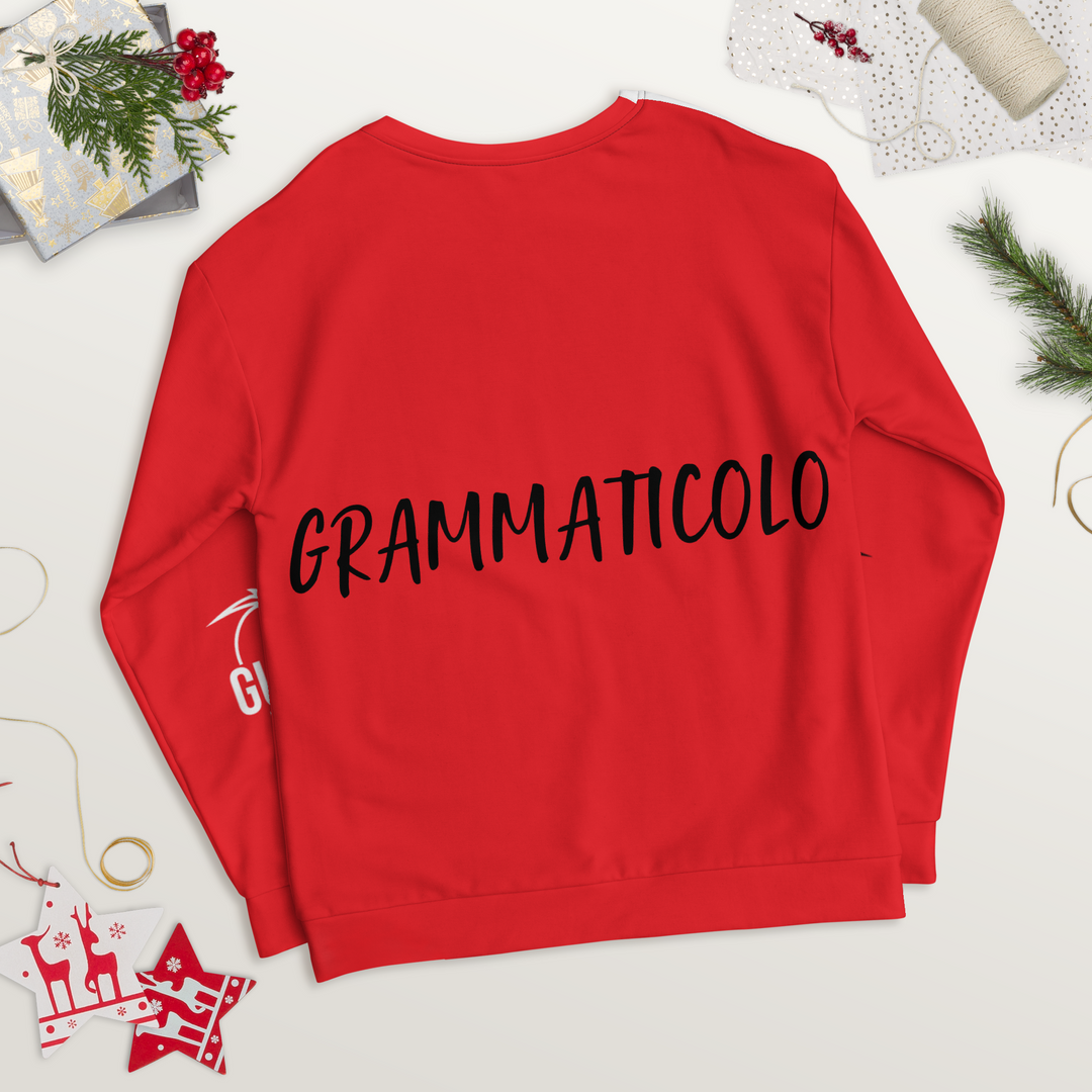 Felpa unisex Uomo/Donna GRAMMATICOLO - Gufetto Brand 