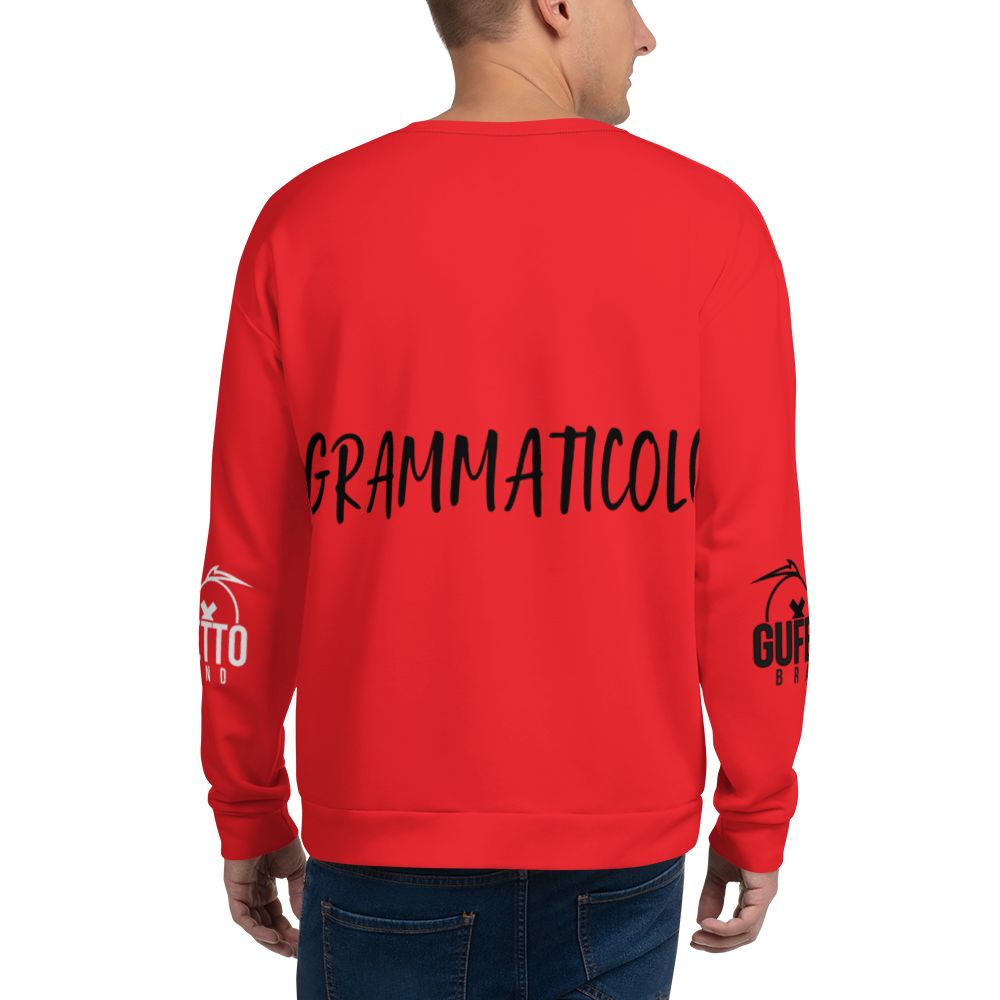 Felpa unisex Uomo/Donna GRAMMATICOLO - Gufetto Brand 
