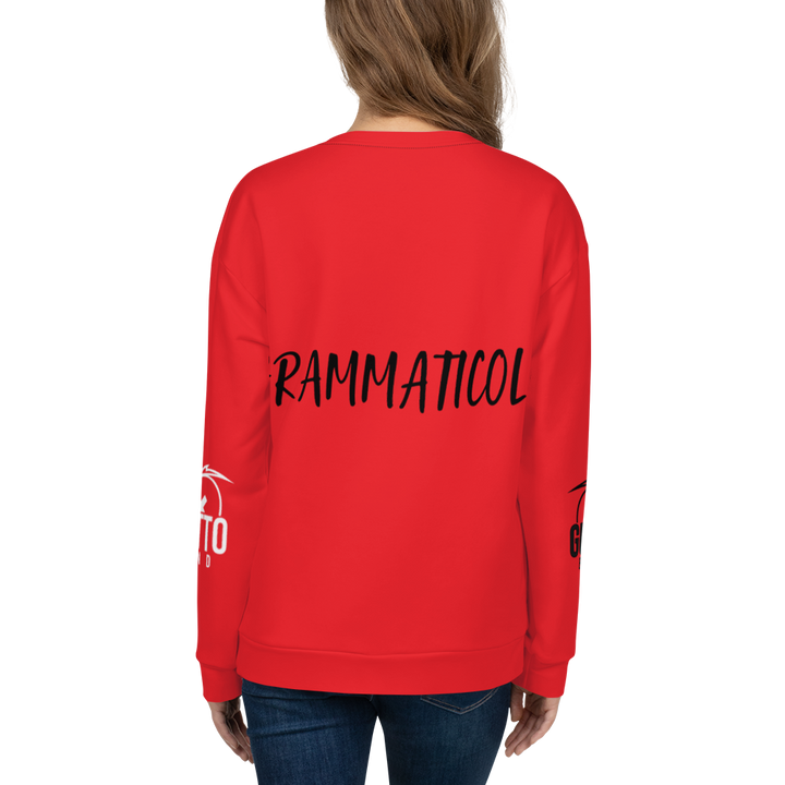 Felpa unisex Uomo/Donna GRAMMATICOLO - Gufetto Brand 