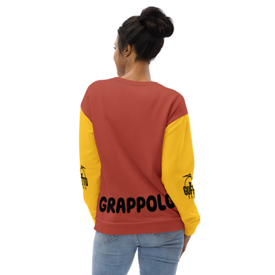 Felpa unisex Uomo/Donna GRAPPOLO - Gufetto Brand 