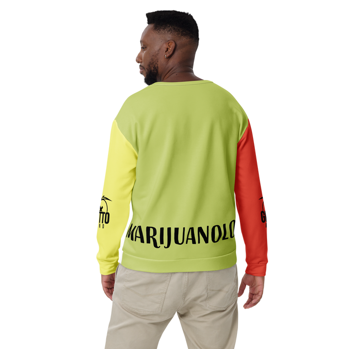 Felpa unisex Uomo/Donna MARIJUANOLO - Gufetto Brand 