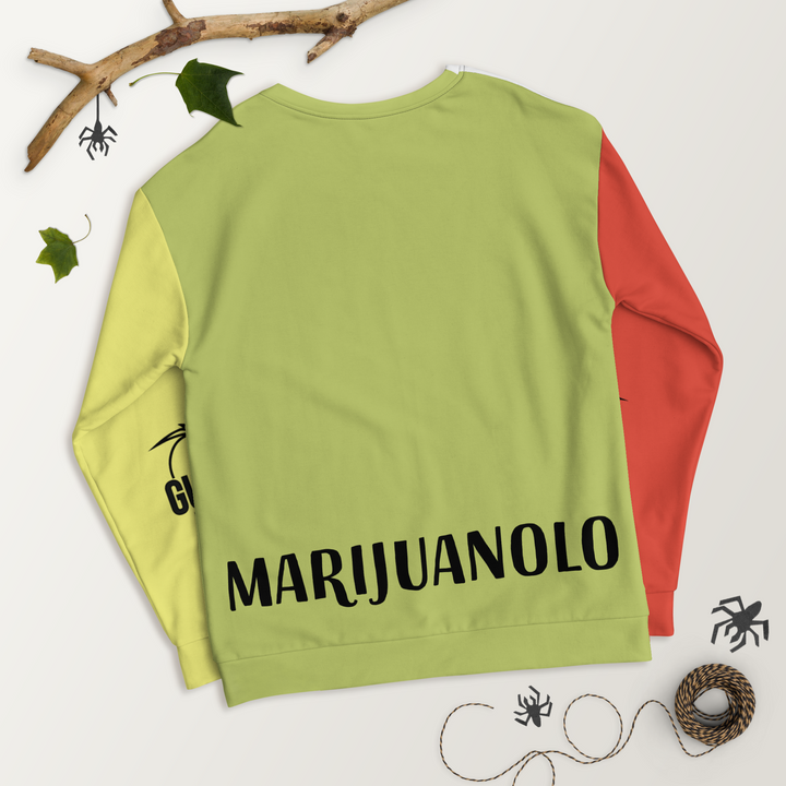 Felpa unisex Uomo/Donna MARIJUANOLO - Gufetto Brand 
