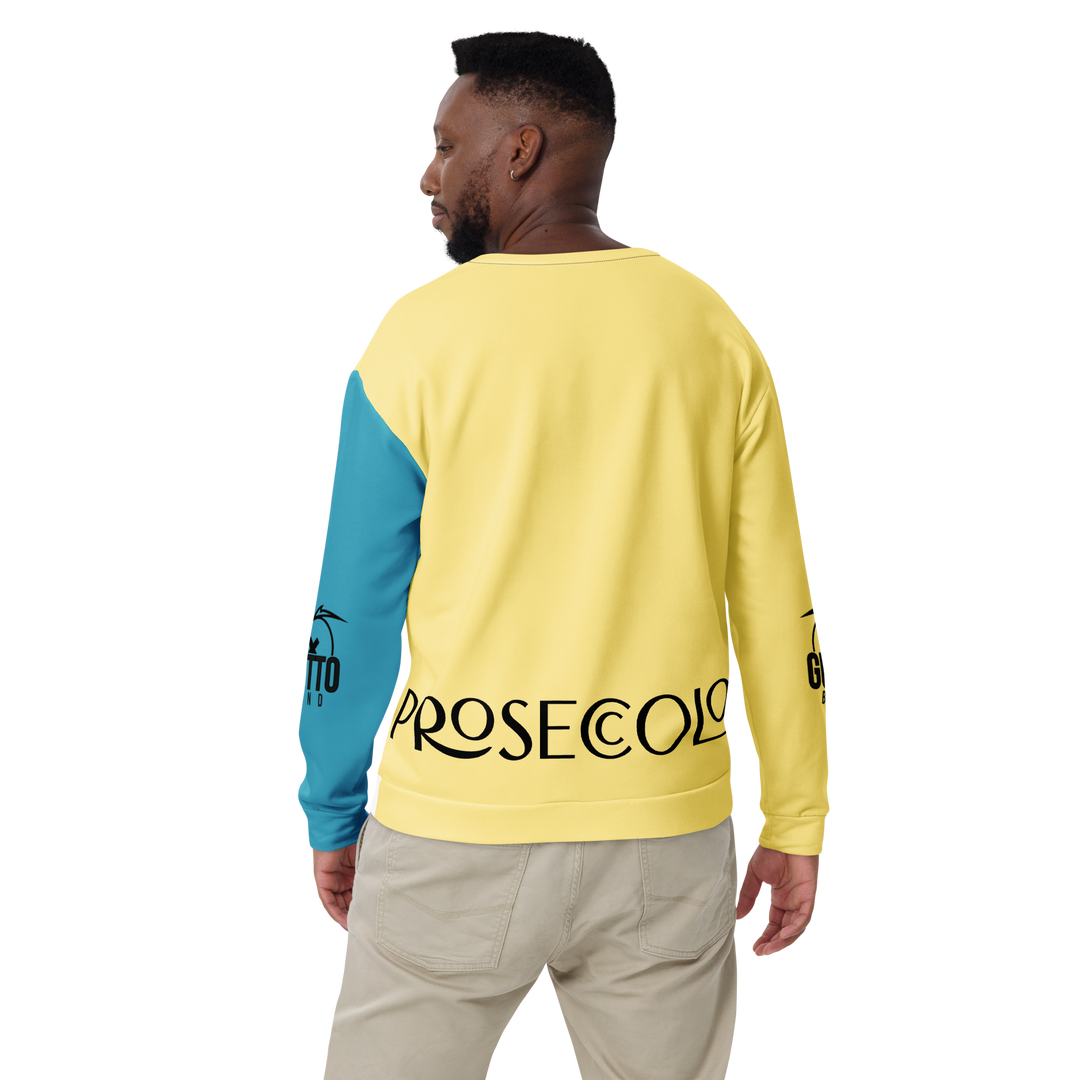 Felpa unisex Uomo/Donna PROSECCOLO TWO - Gufetto Brand 