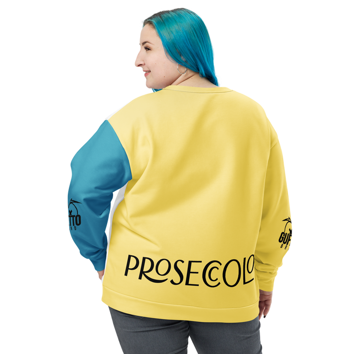 Felpa unisex Uomo/Donna PROSECCOLO TWO - Gufetto Brand 