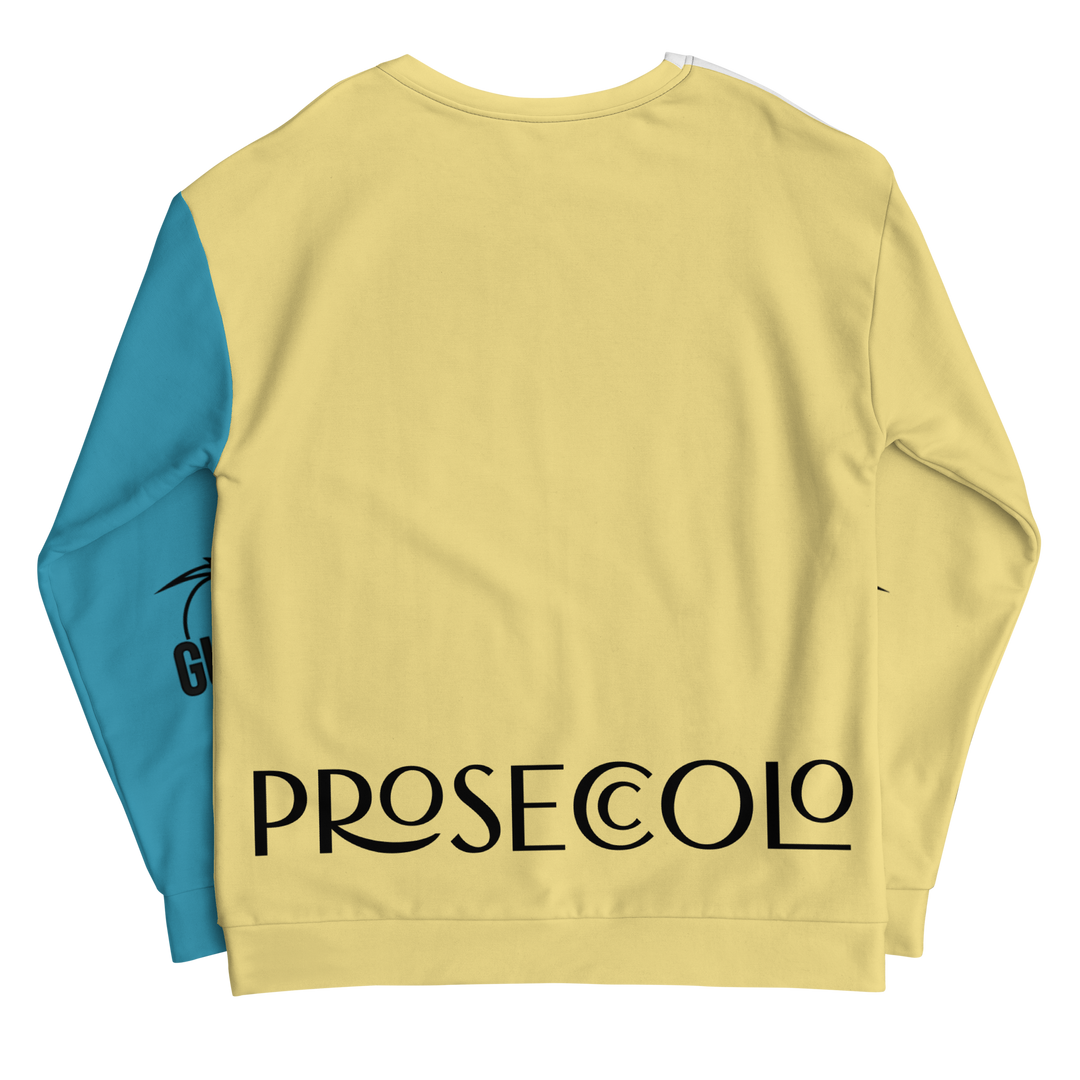 Felpa unisex Uomo/Donna PROSECCOLO TWO - Gufetto Brand 