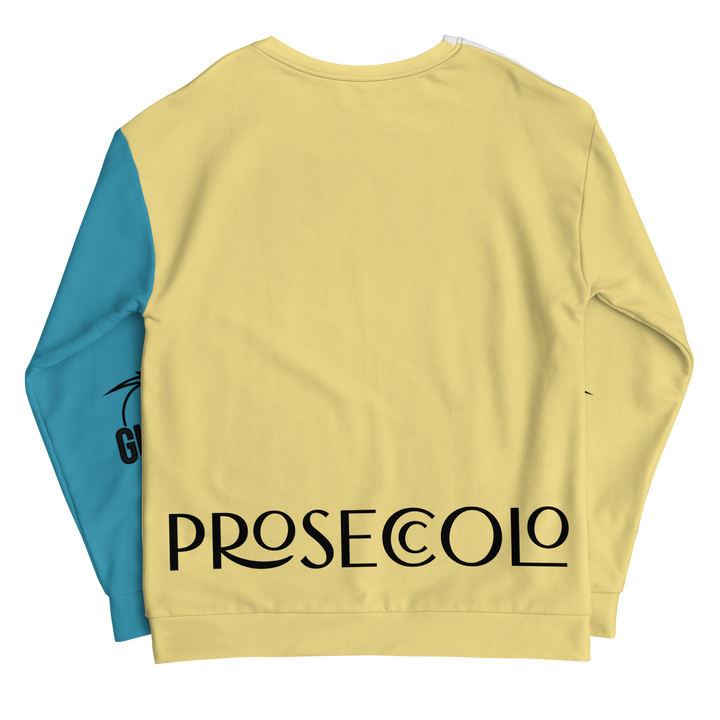 Felpa unisex Uomo/Donna PROSECCOLO TWO - Gufetto Brand 