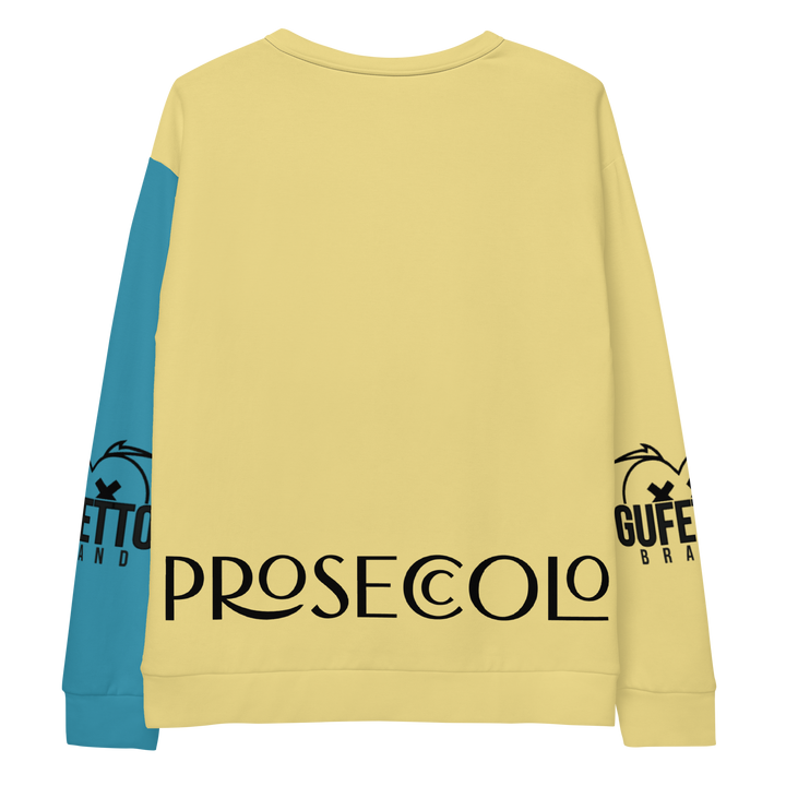 Felpa unisex Uomo/Donna PROSECCOLO TWO - Gufetto Brand 