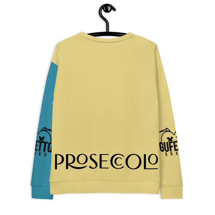 Felpa unisex Uomo/Donna PROSECCOLO TWO - Gufetto Brand 