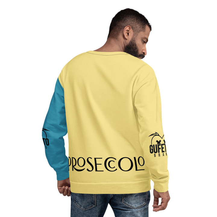 Felpa unisex Uomo/Donna PROSECCOLO TWO - Gufetto Brand 