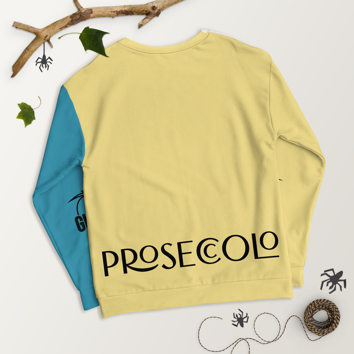 Felpa unisex Uomo/Donna PROSECCOLO TWO - Gufetto Brand 