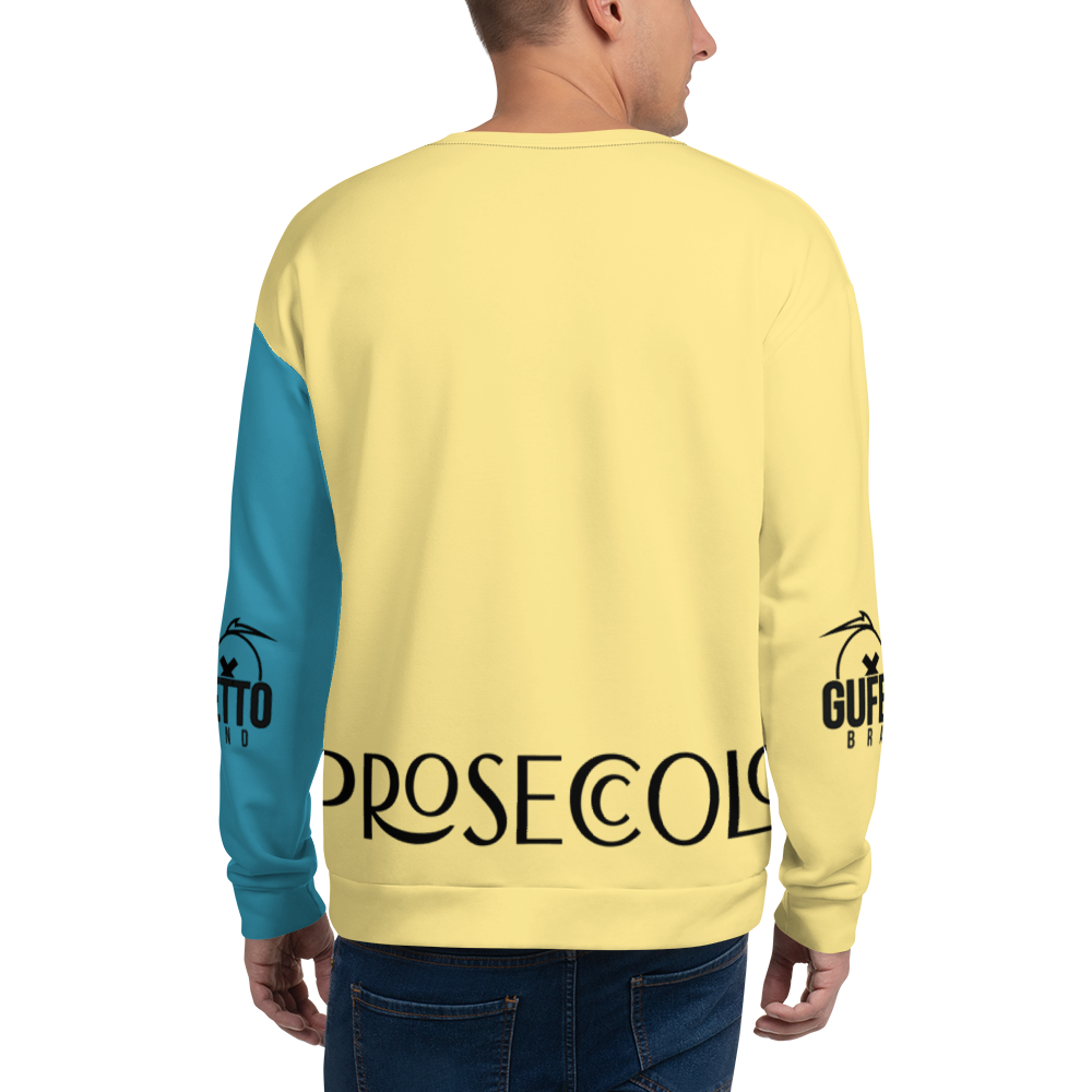 Felpa unisex Uomo/Donna PROSECCOLO TWO - Gufetto Brand 
