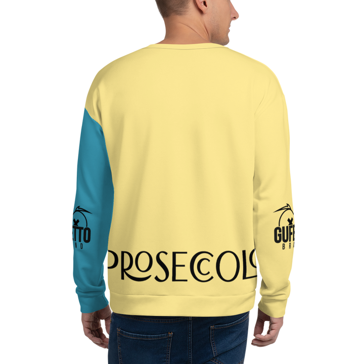 Felpa unisex Uomo/Donna PROSECCOLO TWO - Gufetto Brand 