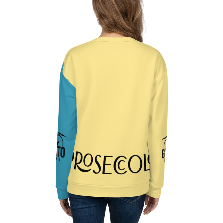 Felpa unisex Uomo/Donna PROSECCOLO TWO - Gufetto Brand 