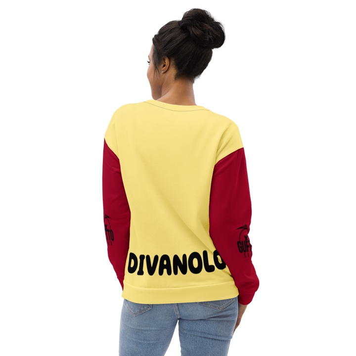 Felpa unisex Uomo/Donna DIVANOLO TWO - Gufetto Brand 