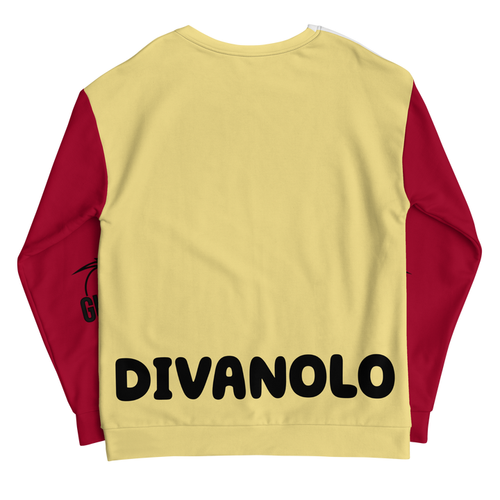 Felpa unisex Uomo/Donna DIVANOLO TWO - Gufetto Brand 