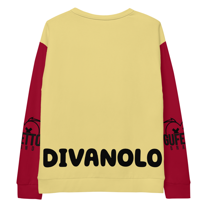 Felpa unisex Uomo/Donna DIVANOLO TWO - Gufetto Brand 