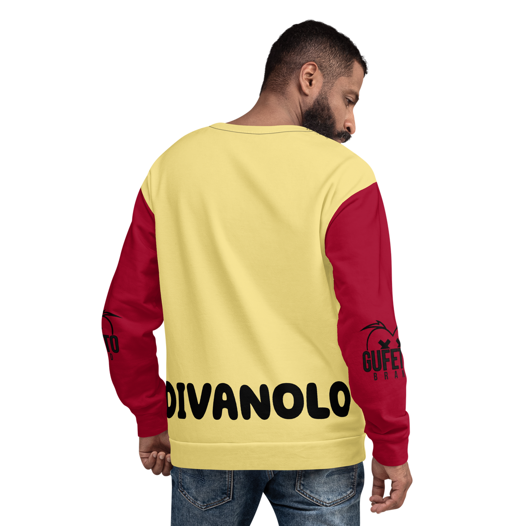 Felpa unisex Uomo/Donna DIVANOLO TWO - Gufetto Brand 