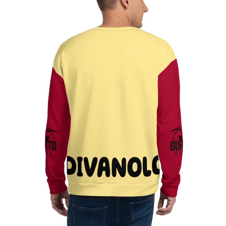 Felpa unisex Uomo/Donna DIVANOLO TWO - Gufetto Brand 
