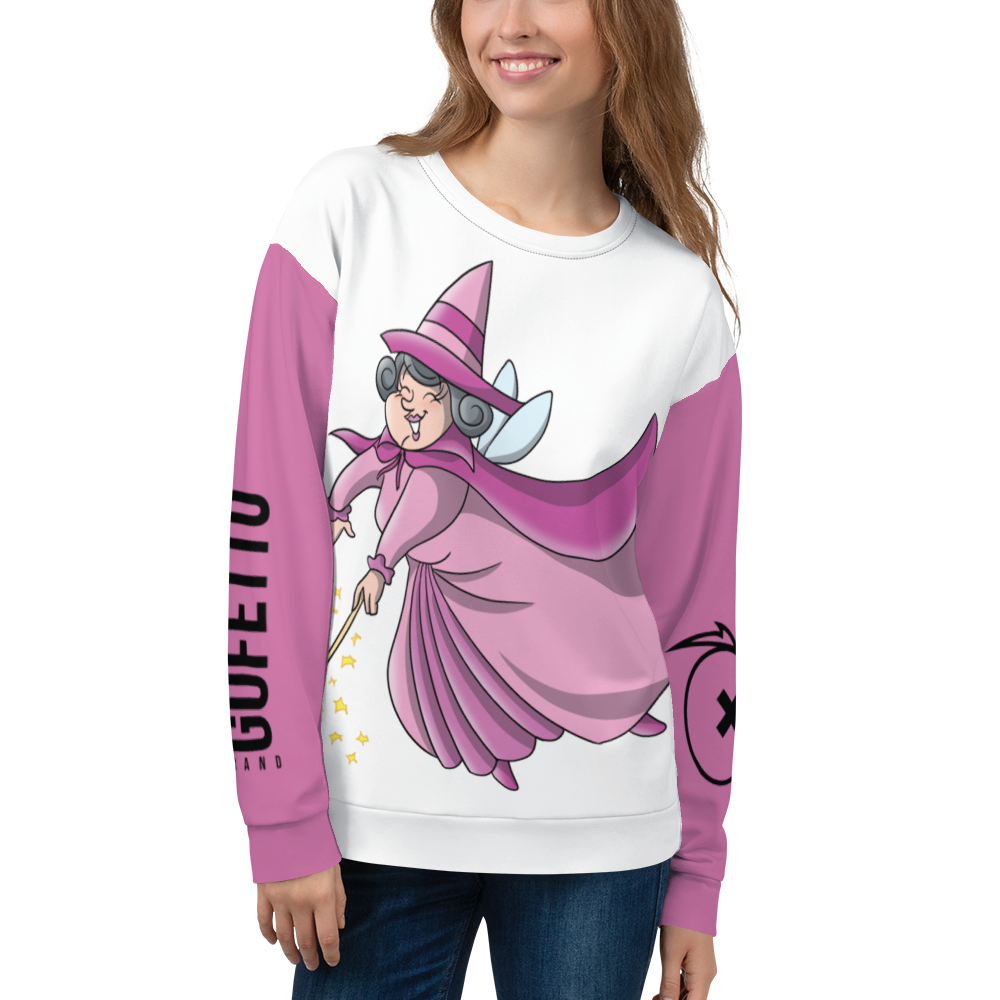 Felpa unisex Uomo/Donna Fatina Ignorante Fame Permanente - Gufetto Brand 