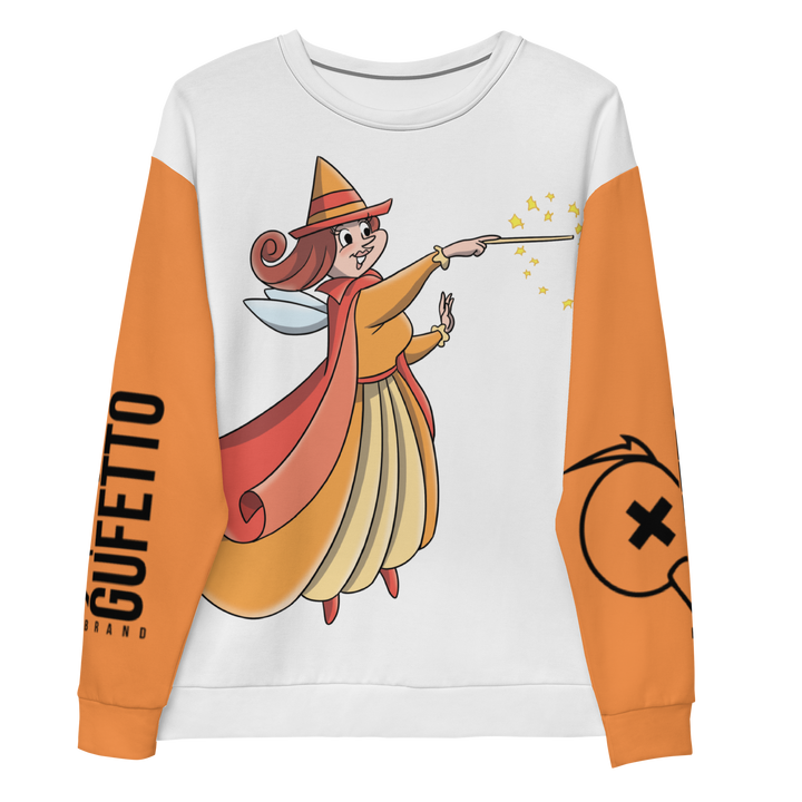Felpa unisex Uomo/Donna Fatina Ignorante Mai 'na Gioia - Gufetto Brand 