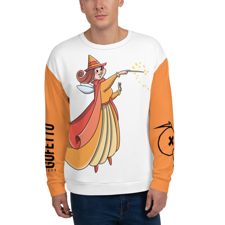 Felpa unisex Uomo/Donna Fatina Ignorante Mai 'na Gioia - Gufetto Brand 