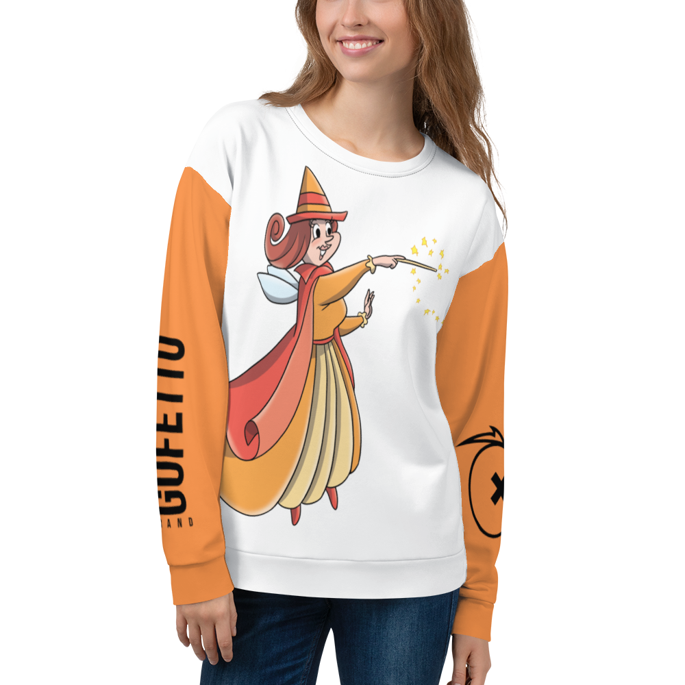 Felpa unisex Uomo/Donna Fatina Ignorante Mai 'na Gioia - Gufetto Brand 