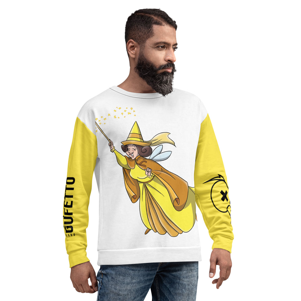 Felpa unisex Uomo/Donna Fatina Ignorante Sfiga - Gufetto Brand 