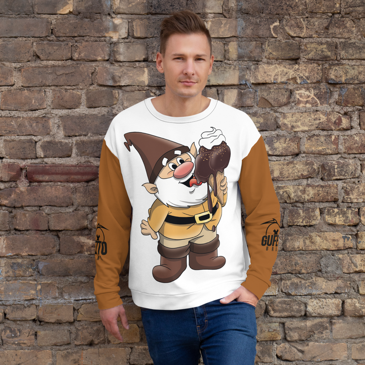 Felpa unisex Uomo/Donna Cioccolatolo - Gufetto Brand 