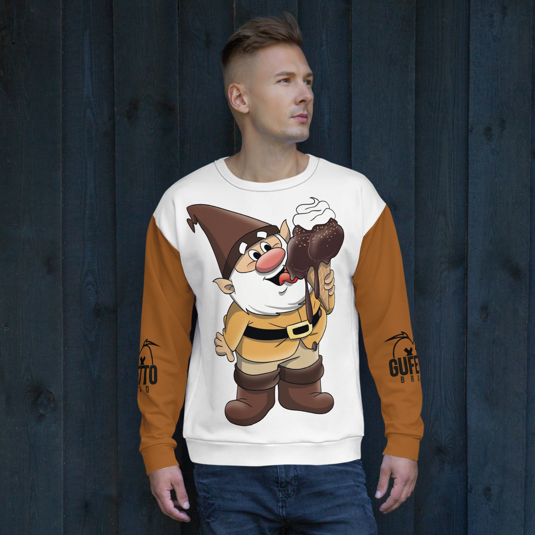 Felpa unisex Uomo/Donna Cioccolatolo - Gufetto Brand 