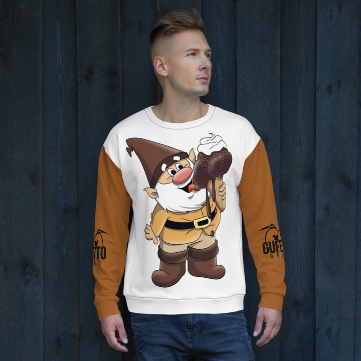 Felpa unisex Uomo/Donna Cioccolatolo - Gufetto Brand 
