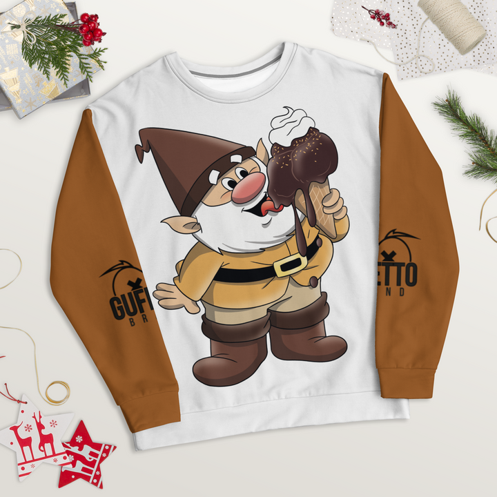 Felpa unisex Uomo/Donna Cioccolatolo - Gufetto Brand 
