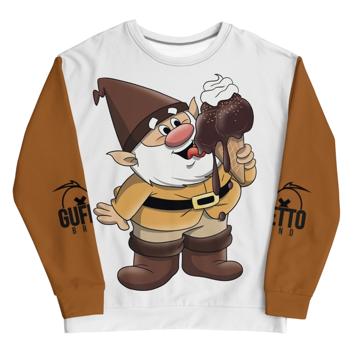 Felpa unisex Uomo/Donna Cioccolatolo - Gufetto Brand 
