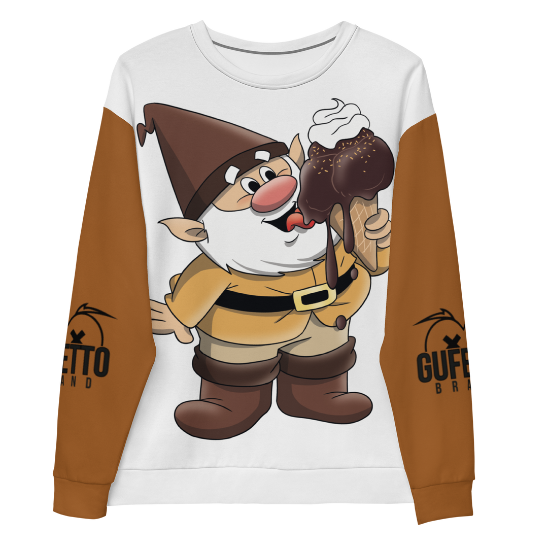 Felpa unisex Uomo/Donna Cioccolatolo - Gufetto Brand 