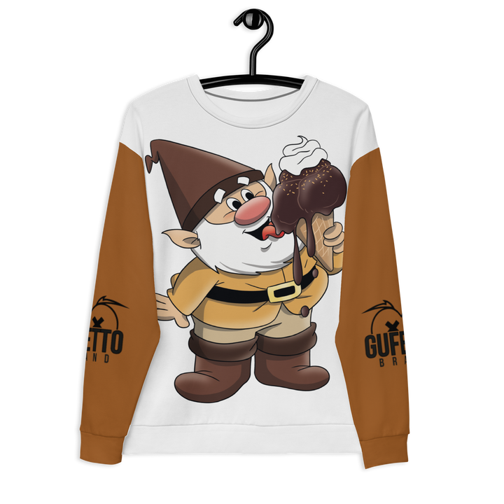 Felpa unisex Uomo/Donna Cioccolatolo - Gufetto Brand 