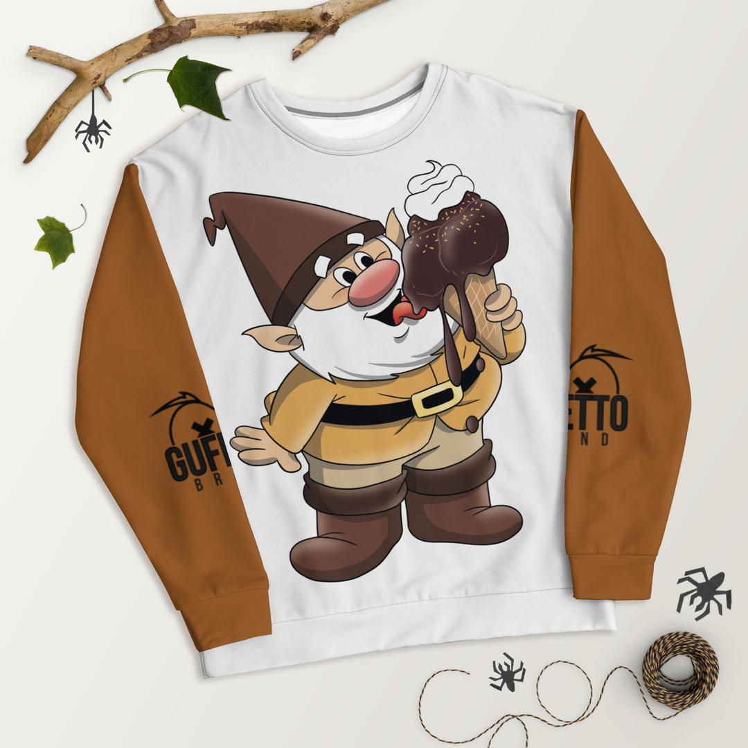 Felpa unisex Uomo/Donna Cioccolatolo - Gufetto Brand 