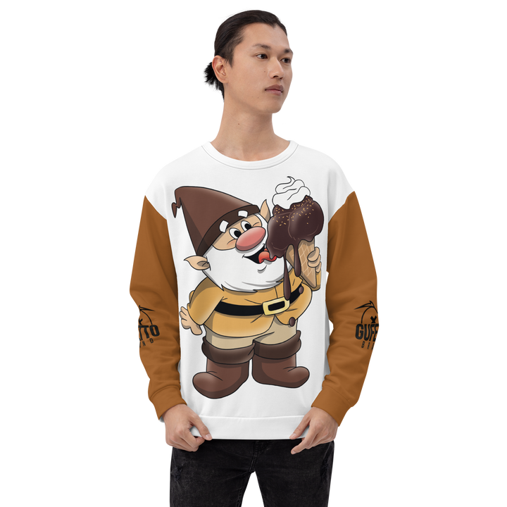 Felpa unisex Uomo/Donna Cioccolatolo - Gufetto Brand 