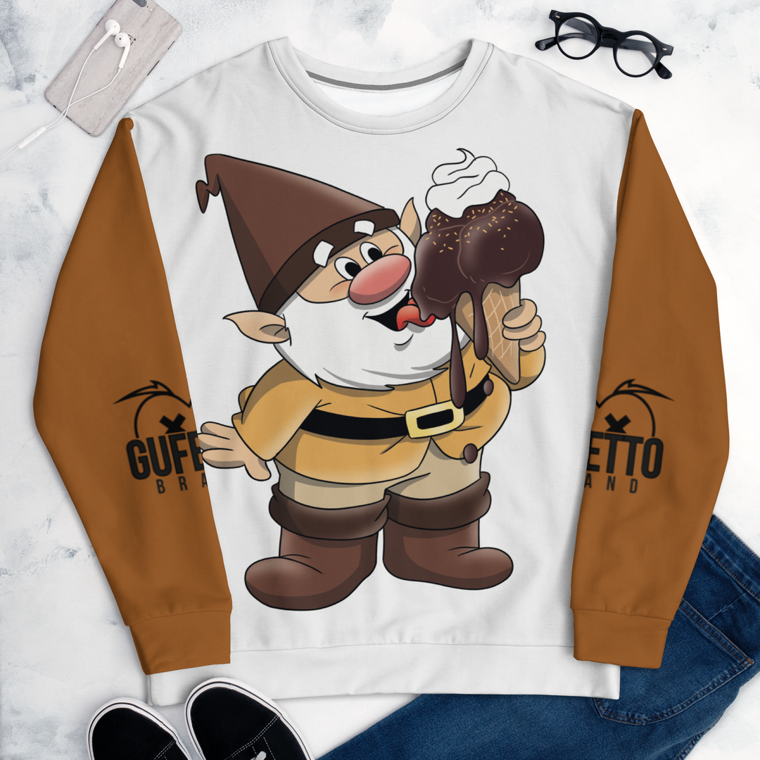 Felpa unisex Uomo/Donna Cioccolatolo - Gufetto Brand 