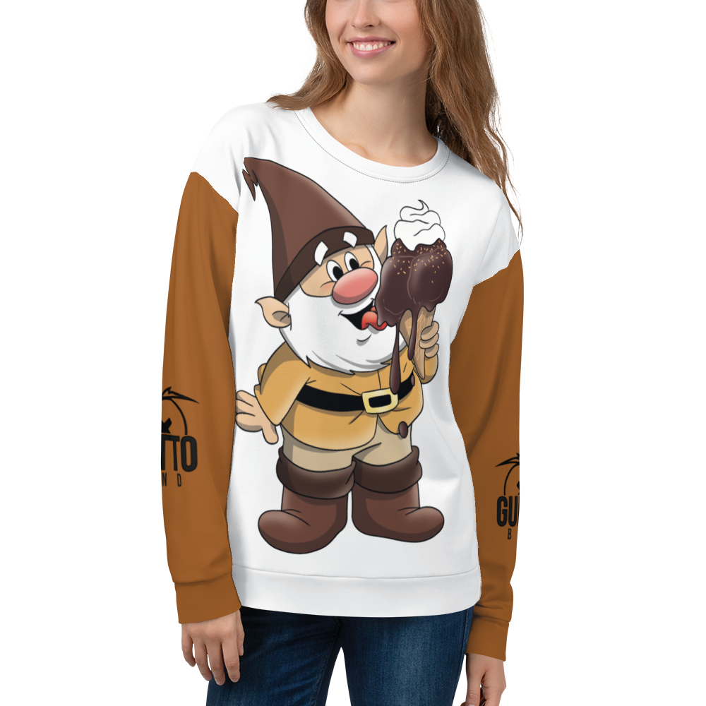 Felpa unisex Uomo/Donna Cioccolatolo - Gufetto Brand 