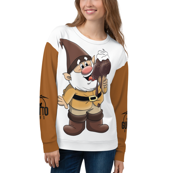 Felpa unisex Uomo/Donna Cioccolatolo - Gufetto Brand 