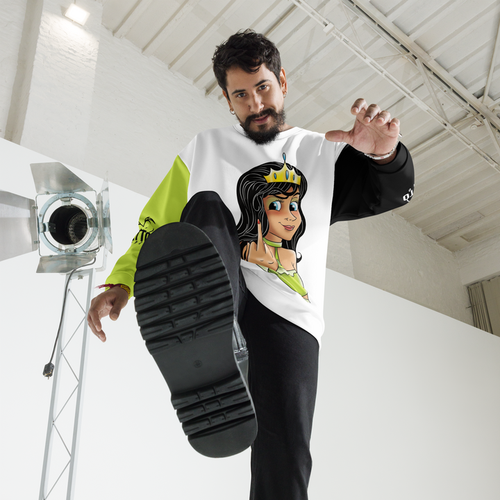 Felpa unisex Uomo/Donna Acida - Gufetto Brand 