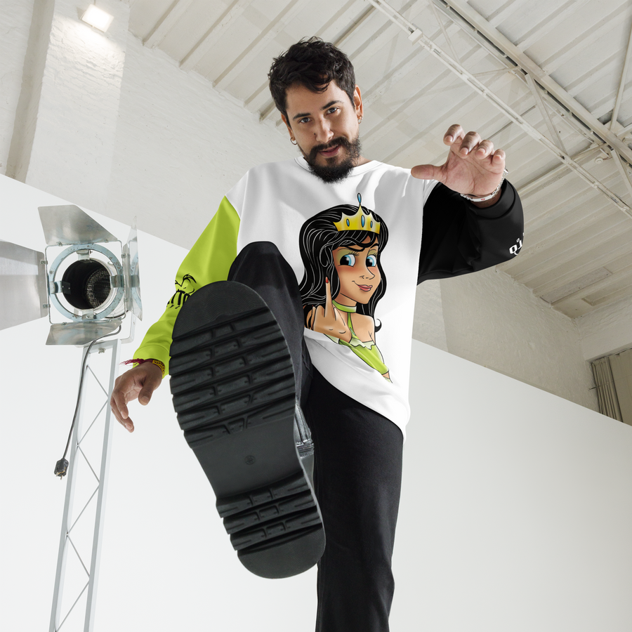 Felpa unisex Uomo/Donna Acida - Gufetto Brand 