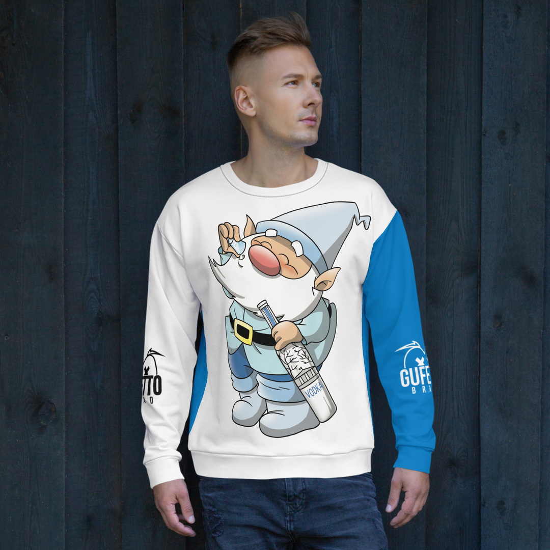 Felpa unisex Uomo/Donna VODKOLO - Gufetto Brand 