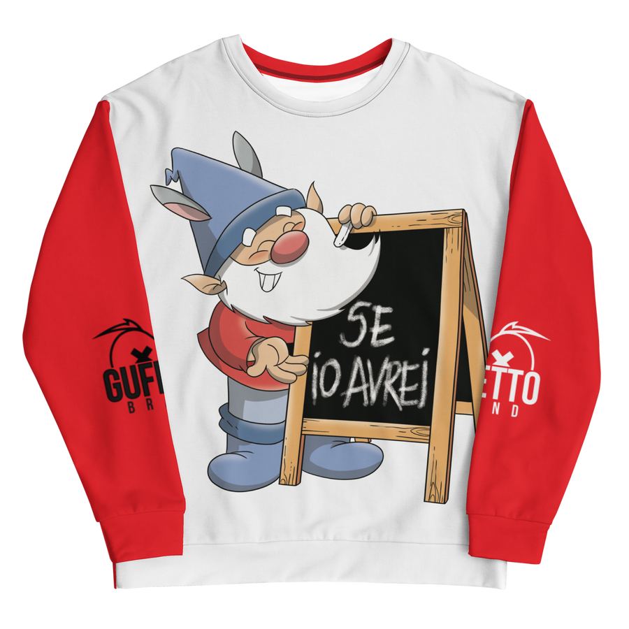 Felpa unisex Uomo/Donna GRAMMATICOLO - Gufetto Brand 