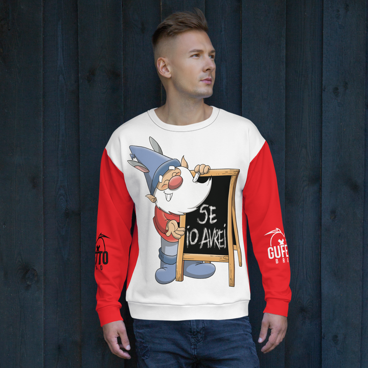Felpa unisex Uomo/Donna GRAMMATICOLO - Gufetto Brand 