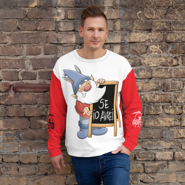 Felpa unisex Uomo/Donna GRAMMATICOLO - Gufetto Brand 