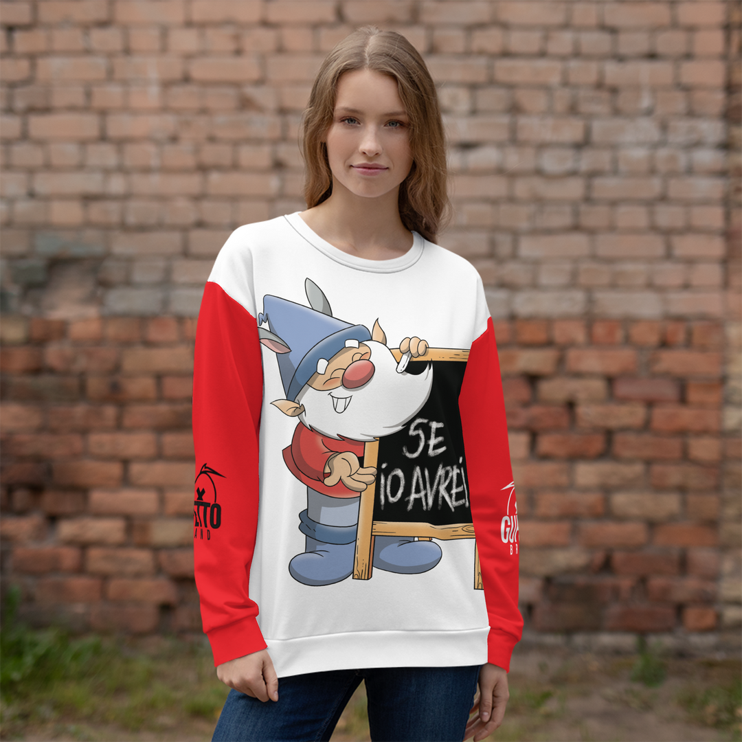 Felpa unisex Uomo/Donna GRAMMATICOLO - Gufetto Brand 