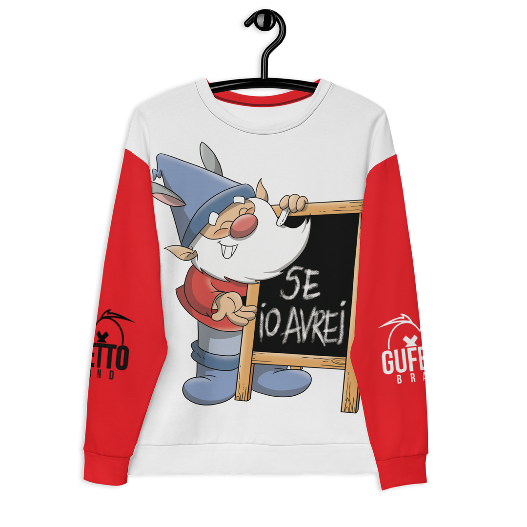 Felpa unisex Uomo/Donna GRAMMATICOLO - Gufetto Brand 