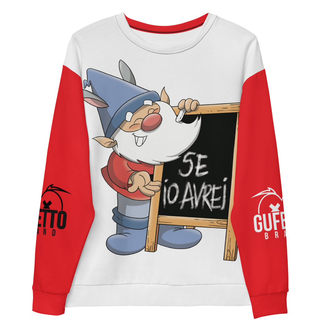 Felpa unisex Uomo/Donna GRAMMATICOLO - Gufetto Brand 