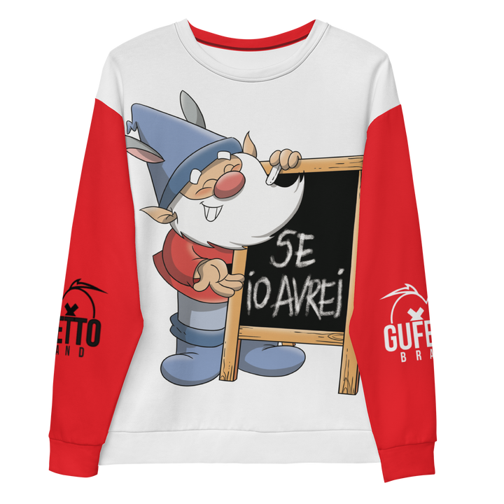 Felpa unisex Uomo/Donna GRAMMATICOLO - Gufetto Brand 
